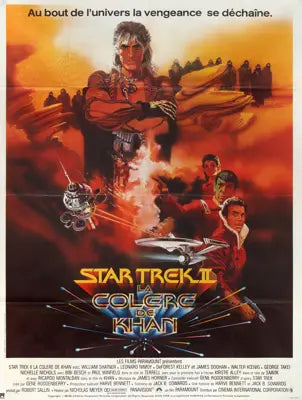 Star Trek II: The Wrath of Khan (1982) original movie poster for sale at Original Film Art