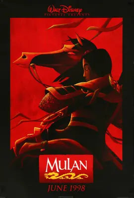 Mulan (1998) original movie poster for sale at Original Film Art