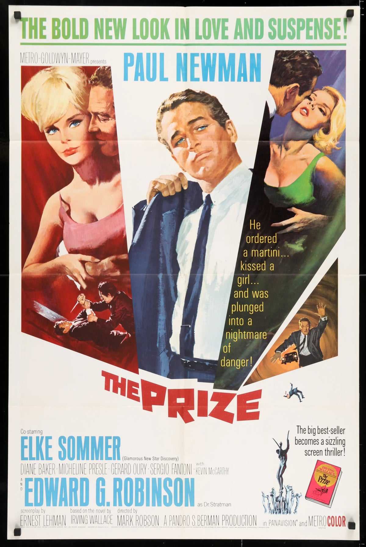 Prize (1963) original movie poster for sale at Original Film Art