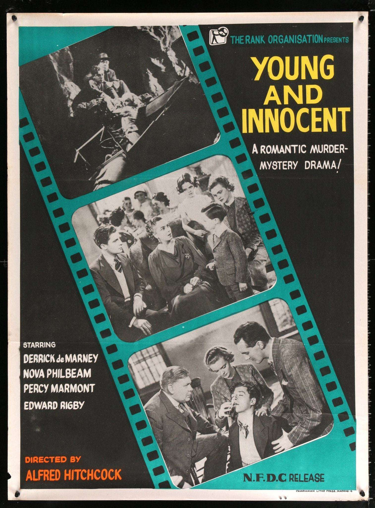 Young and Innocent (1937) original movie poster for sale at Original Film Art