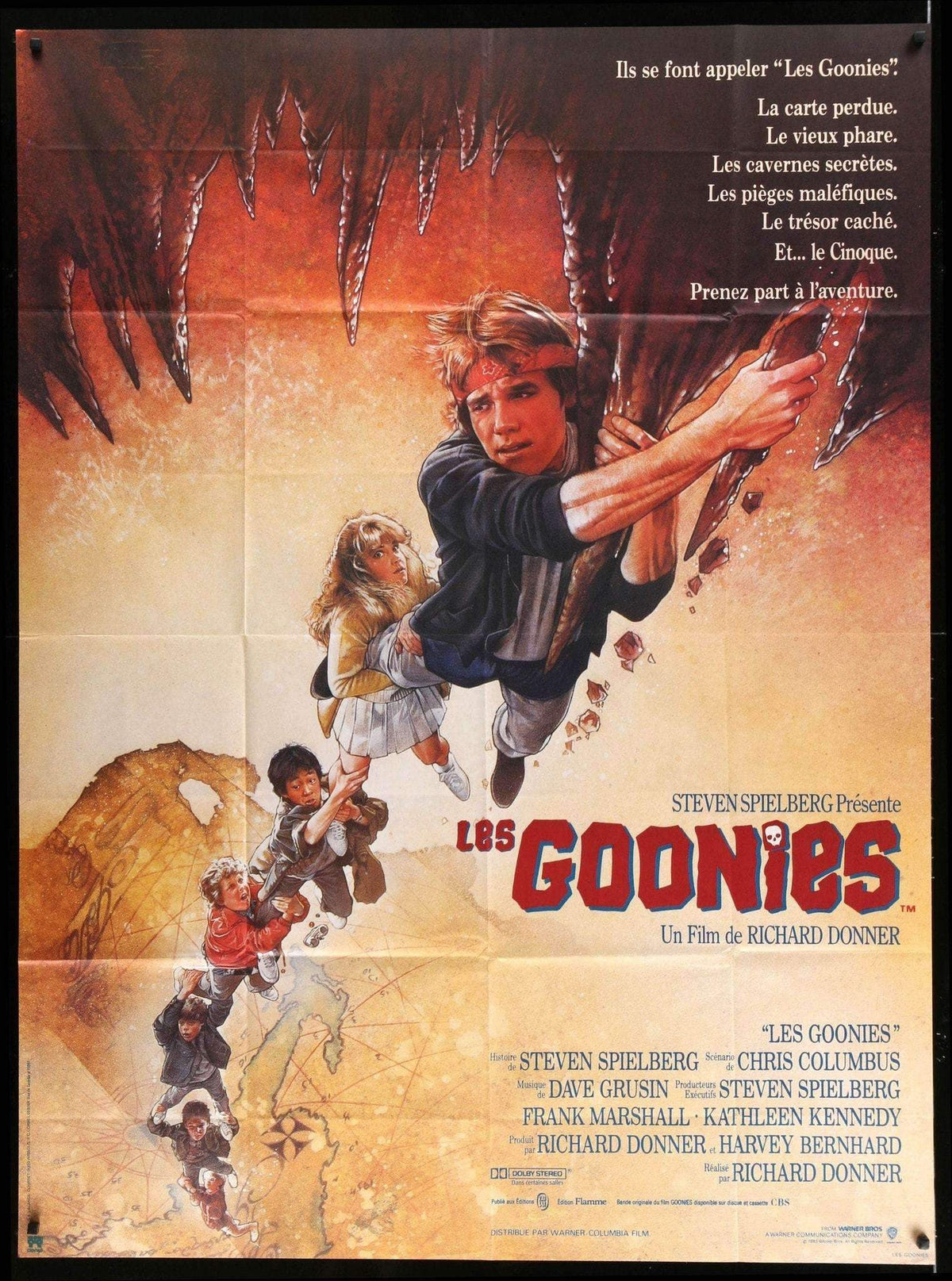 Goonies (1985) original movie poster for sale at Original Film Art