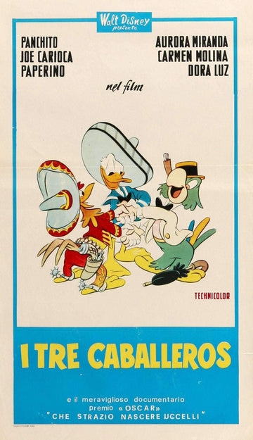 Three Caballeros (1944) original movie poster for sale at Original Film Art