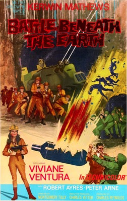 Battle Beneath the Earth (1967) original movie poster for sale at Original Film Art