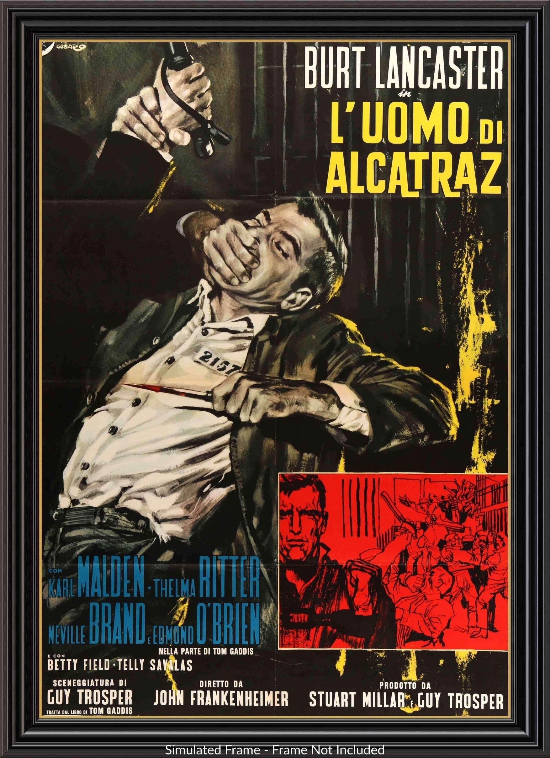 Birdman of Alcatraz (1962) original movie poster for sale at Original Film Art