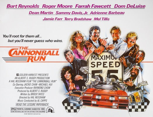 Cannonball Run (1981) original movie poster for sale at Original Film Art