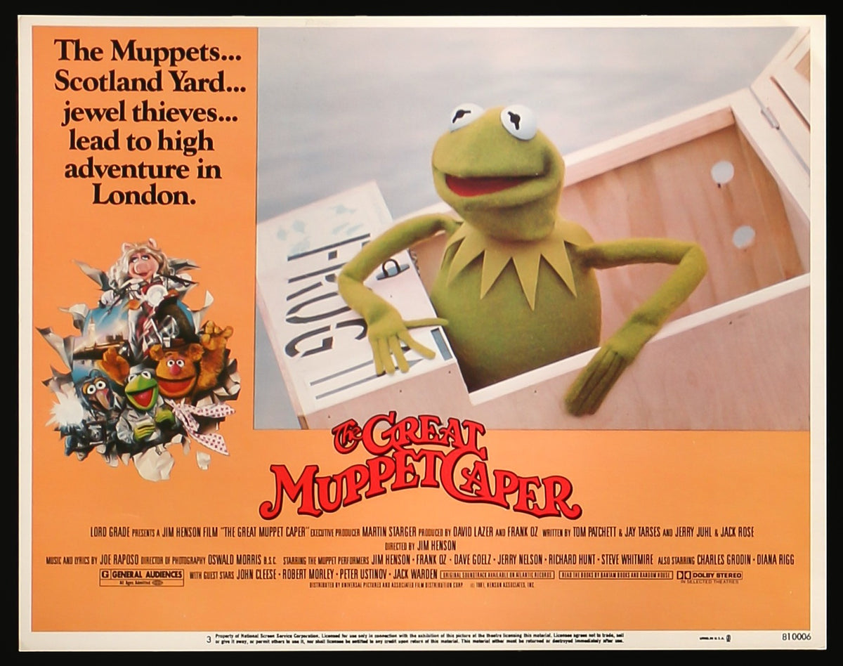 Great Muppet Caper (1981) original movie poster for sale at Original Film Art