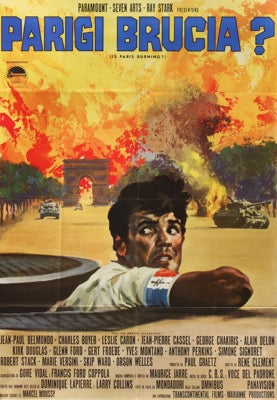 Is Paris Burning 1966 Original Italian 2 Fogli Movie Poster