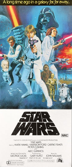 STAR WARS Movie Poster (1977)